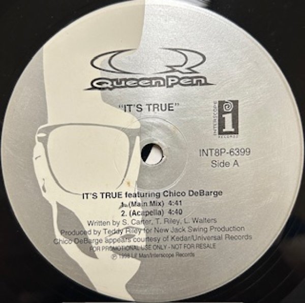 画像1: Queen Pen / It's True - The Recommandable 90's R&B - Prod.By Teddy Riley (1)