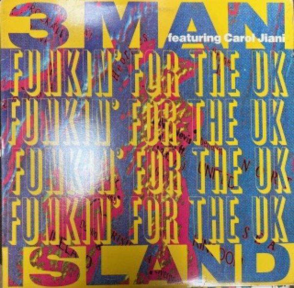 画像1: 3 Man Island / Funkin' For The U.K - The Recommandable New Jack Swing Instrumental !!!!!!! - (1)