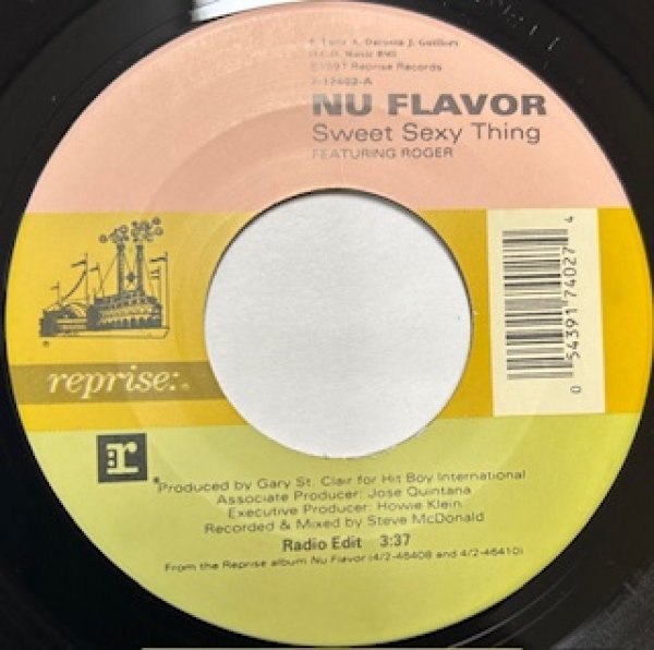 画像1: Nu Flavor / Sweet Sexy Thing - The Recommandable Rare New Jack Swing 7 Inch - (1)