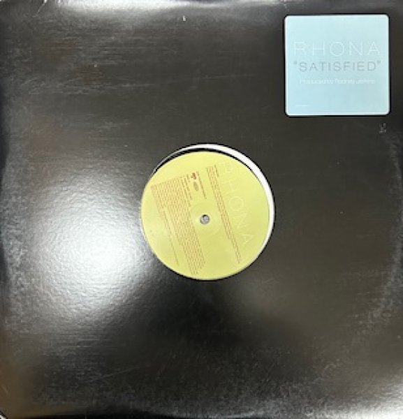 画像1: Rhona / Satisfied - The Recommandable 2000's R&B - US Promo Only (1)