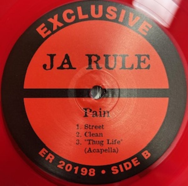 画像1: Ja Rule / Thuglife cw Pain - EXCLUSIVE RED COLOUR PRESS ONLY!!!!! - 2 Pac Cover!!! (1)