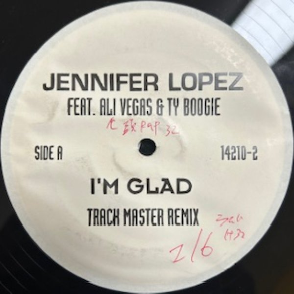 画像1: Jennifer Lopez ft Ali Vegas & TY Boogie / I'm Glad - The Recommandable Remixes - Track Master Remix (1)