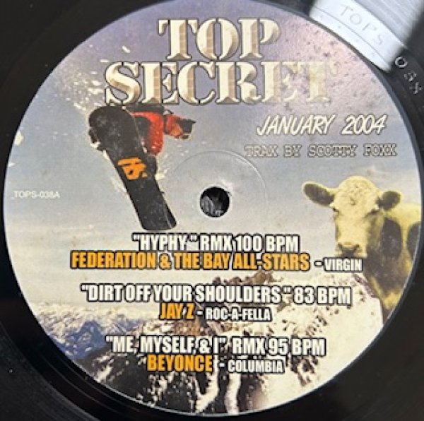画像1: Various / Top Secret November 2004 - The Recommandable Remixes - Inc Too Short Burn Rubber . G Unit Smile . Mystical Keep Doin It . Federation Hyphy , Jay Z Dirt Off Your Shouldears . Be yonce Me Myself & I (1)