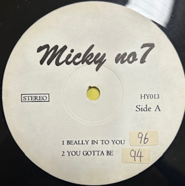 画像1: Various / Michy Record - Micky 7 - Really Into You The Qool Nuts Remix Remix - The Recommandable Remix !!! - (1)