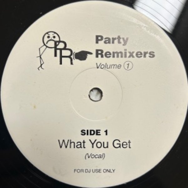 画像1: Party Remixers / Volume 1 What You Get - The Recommandable Remixes - (1)