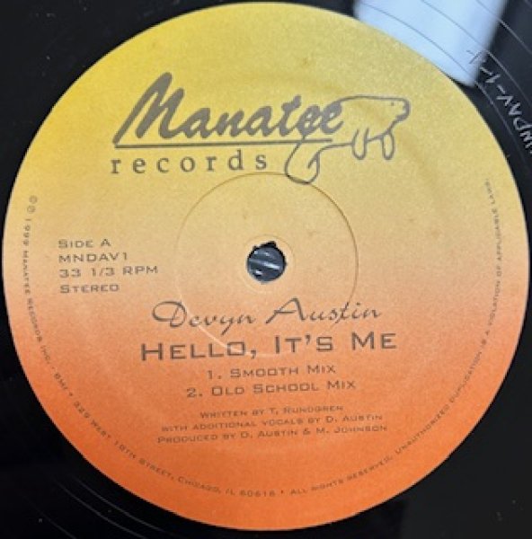 画像1: Devyn Austin / Hello It's Me - The Recommendable 90's R&B Cover - Very Very Hard To Get !!!! (1)
