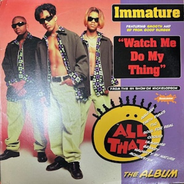 画像1: Immature / Watch Me Do My Thing - The Recommandable 90's R&B - Same Samplimg Of ERIC B & RAKIM MICROPHONE FIEND (1)