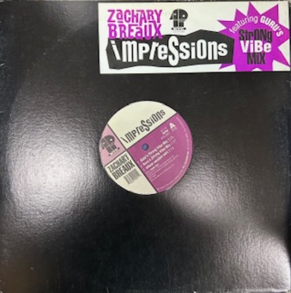 画像1: Zachary Breaux / Impressions  - The Recommendable Instrumental - Prod.By GURU Of Gangstarr !!!! (1)