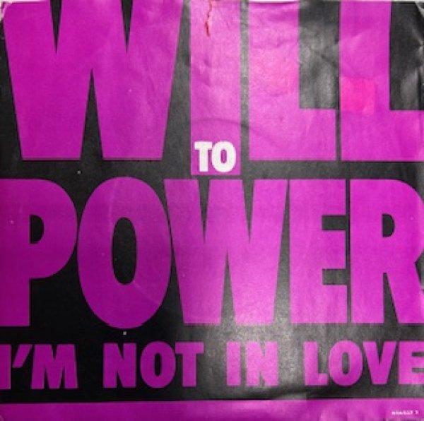 画像1: Will To Power / I'm Not In Love - The Recommandable Nice Groundbeat Cover 7 Inch - (1)