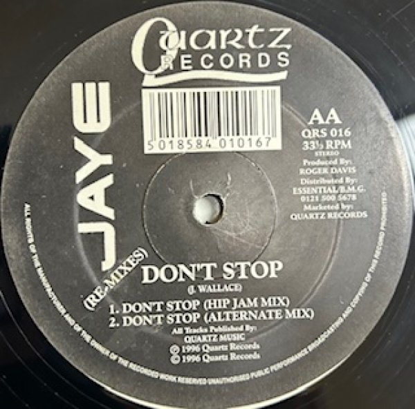 画像1: Jaye / Don't Stop - The Recommendable UK R&B - (1)