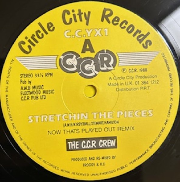 画像1: The C.C.R. Crew / Stretchin' The Pieces - The Recommandable 90's UK R&B - Now Thats Played Out Remix , Nice Jazz Cover!!! (1)