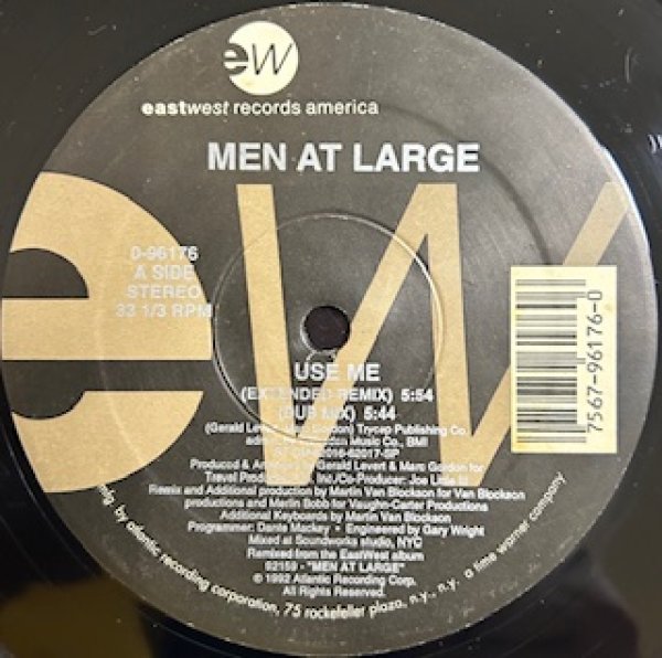 画像1: Men At Large / Use Me - The Recommandable New Jack Swing - (1)