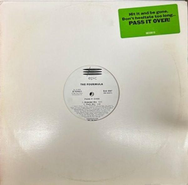 画像1: The Foumula / Pass It Over - The Recommandable 90's R&B - (1)
