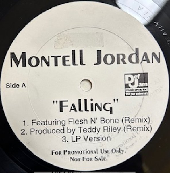 画像1: Montell Jordan / Falling ft Flesh N Bone - The Recommandable 90's R&B - Promo Only Teddy Riley Remixes  (1)