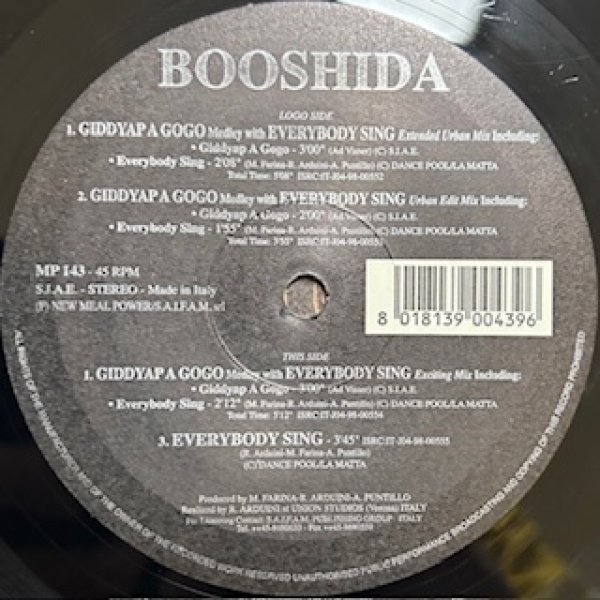 画像1: Booshida / Gididyap A Go Go - The Recommandable ADM Beat Cover !!! -  (1)