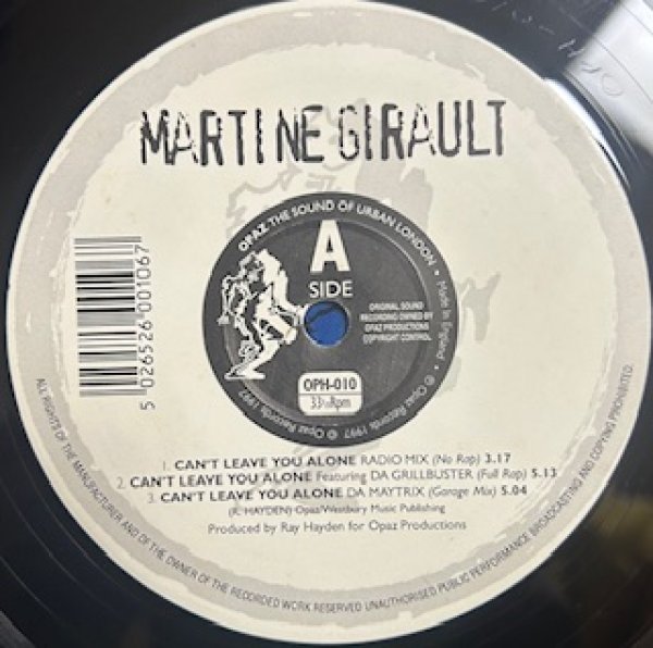 画像1: Martine Girault / Can't Leave You Alone - The Recommandable UK R&B - (1)