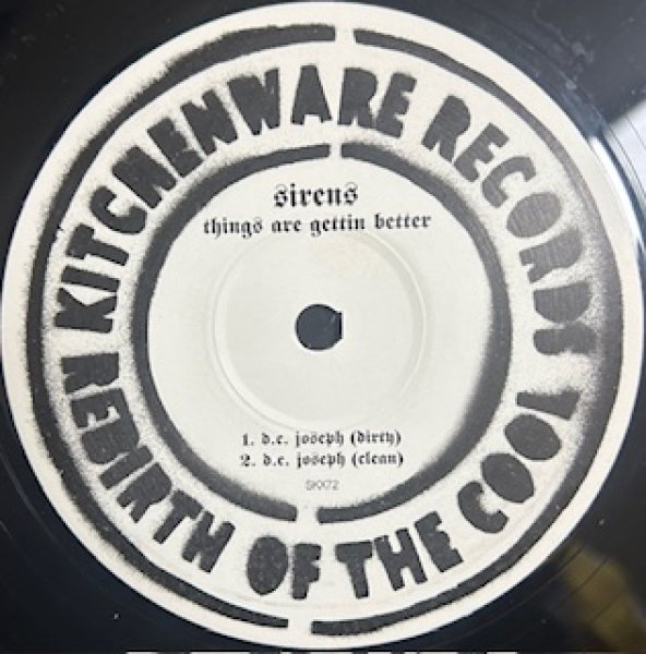 画像1: Sirens / Things Are Gettin Better  - The Recommandable UK R&B - (1)