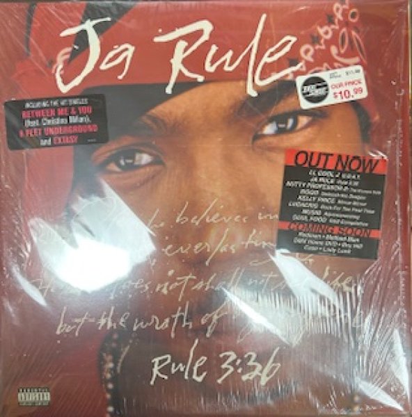 画像1: Ja Rule / Rule 3:36  - The Recommandable 2000's US RAP LP -  (1)
