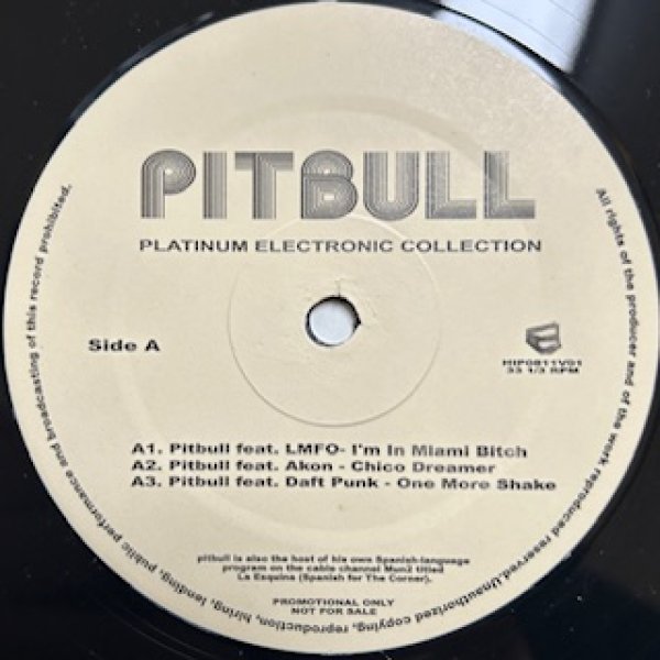 画像1: Pitbull / Platinum Electronic Collection - The Recommandable Exclusive Remix - (1)