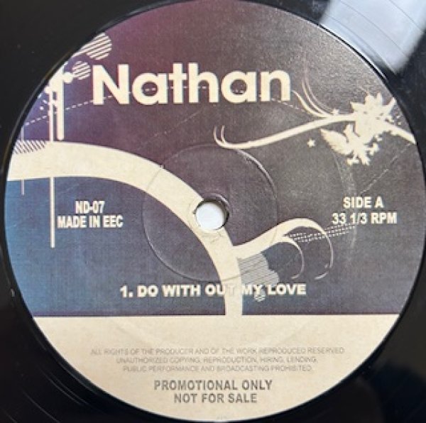 画像1: Nathan / Do With Out My Love cw D Ground You Gotta Be - The Recommandable Bootlegs Compilation - (1)