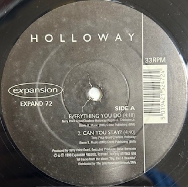 画像1: Holloway / You Won't Have Another Chance Inc Everything You Do , Can You Stay? , Whispers - The Recommandable UK Soul - (1)