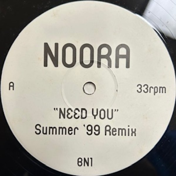画像1: Noora / Need You - The Recommandable 90's R&B - UK Promo Only Remix (1)
