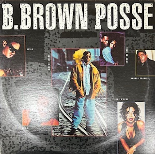 画像1: Various / B.Brown Posse - The Recommandable New Jack Swing LP- Inc.La La La (1)