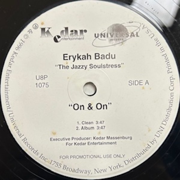 画像1: Erykah Badu / On & On  - The Recommandable 90's R&B Neo Soul -  (1)