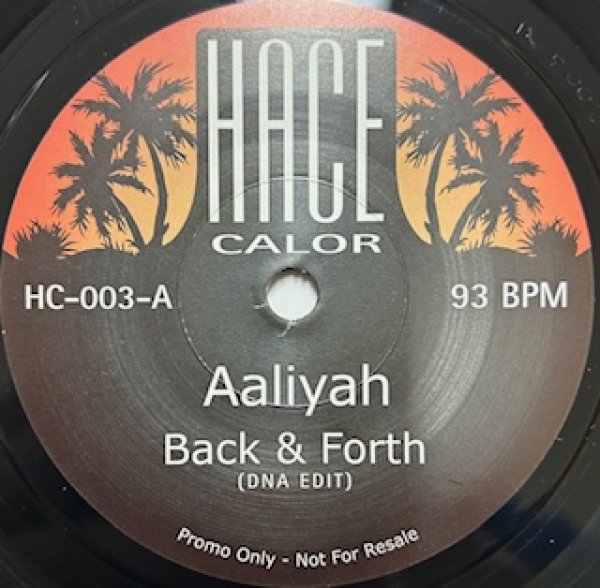 画像1: Aaliyah / Back & Forth  cw Heavy D and The Boyz Don't Curse - The Recommandable 7 Inch - DNA EDIT (1)