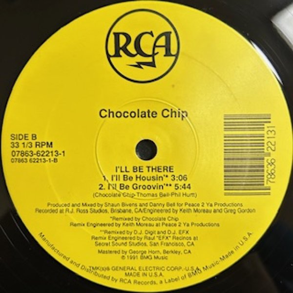 画像1: Chocolate Chip / I'll Be There  - The Recommandable 90's R&B -  (1)