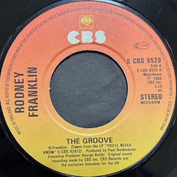 画像1: Rodney Franklin / The Groove cw God Bless The Blues - The Recommandable Jazz Fusion 7 Inch -  (1)