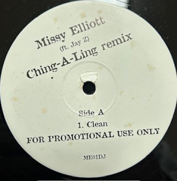 画像1: Missy Eliott ft Jay Z / Ching A Ling Remix - The Recommandable Exclussive Remix - (1)
