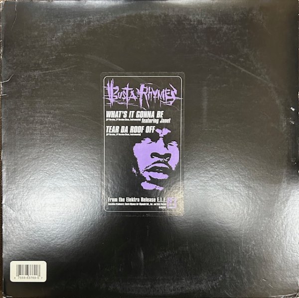 画像1: Busta Rhymes / What's It Gonna Be ft Janet Jackson cw Tear Da Roof Off  - The Recommandabl 90's Rap - US Press (1)