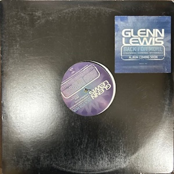 画像1: Glenn Lewis / Back For More ft Kardinal Offishall  - The Recommandable 2000's R&B -  (1)
