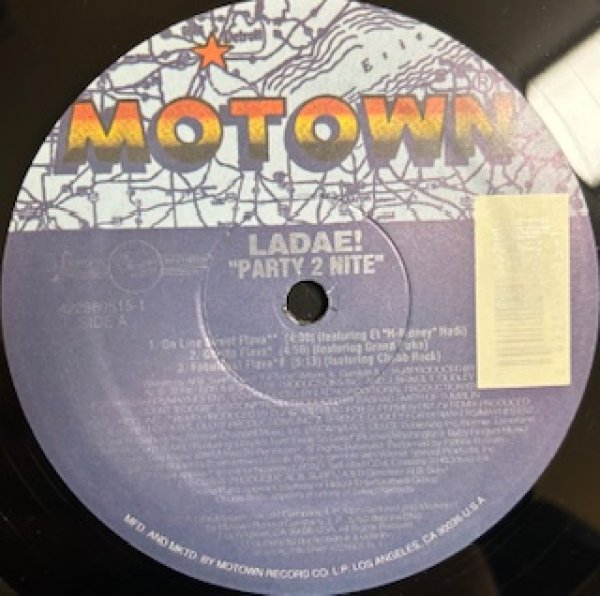 画像1: Ladae / Party 2 Nite ft Chubb Rock - The Classic 90's R&B , New Jack Swing - (1)