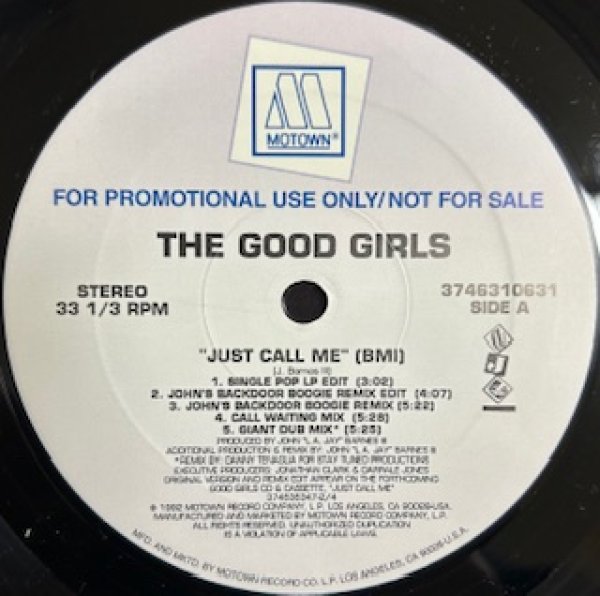 画像1: The Good Girls / Just Call Me - The Recommandable New Jack Swing - (1)