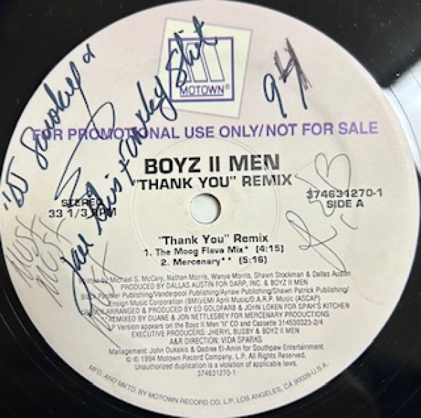 画像1: Boyz II Men / Thank You  - The Recommandable New Jack Swing - (1)