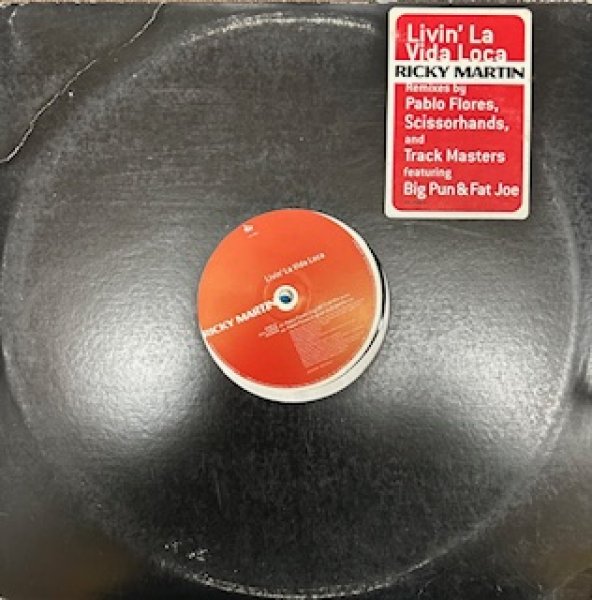 画像1: Ricky Martin / Livin' La Vida Loca -  The Recommandable 90's R&B  -  W Pac US Promo Only !!!!!!!!!!!!! Inc Ft Big Pun & Fat Joe R&B Ver !!!!! (1)