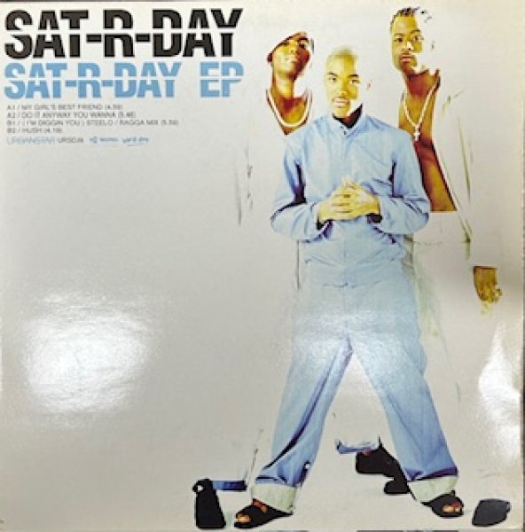 画像1: Sat-R-Day / Sat-R-Day EP - My Girl's Best Friend , Do It Anyway You Wanna , Steelo , Hush - - The Recommandable EU R&B - (1)
