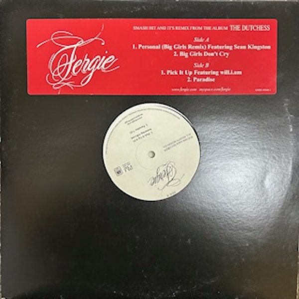 画像1: Fergie / Personal (Big Girls Remix) ft Sean Kingston , Big Girls Don't Cry , Pick It Up , Paradise - The Recommandable 2000's R&B - US Promo Only , Red Face (1)