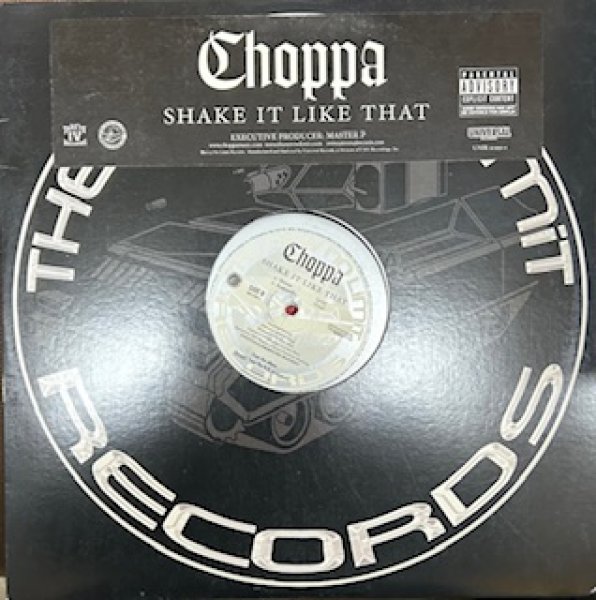 画像1: Choppa / Shake It Like That - The Recommandable Gangsta R&B - US Promo Only (1)
