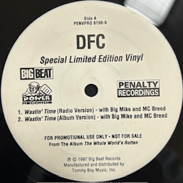 画像1: DFC / Wastin' Time - The Recommandable Gangsta Rap - US Promo Only (1)