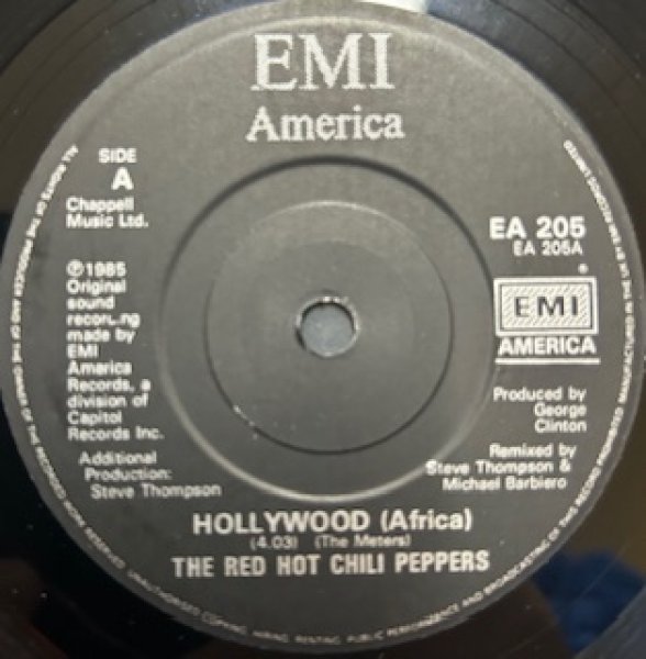 画像1: The Red Hot Chili Peppers / Hollywood (Africa) cw Nevermind - The Recommandable Funk Classic 7 Inch - (1)