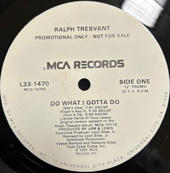画像1: Ralph Tresvant / Do What I Gotta Do - The Recommandable 90's R&B - (1)