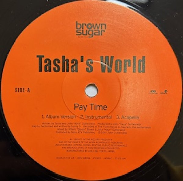 画像1: Tasha's World / Pay Time , Down Around , Black Panther - The Recommandable Japan R&B - (1)