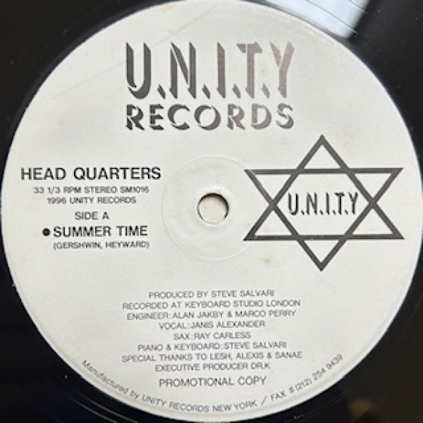 画像1: Head Quarters / Summer Time cw Groovin'  - The Recommandable Japan R&B - (1)