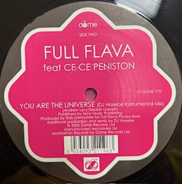 画像1: Full Flavor / You Are The Universe DJ Hasebe Remix - The Recommandable Japan R&B - (1)