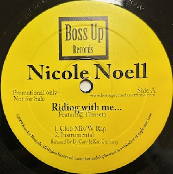 画像1: Nicole Noell / Riding Wit Me - The Recommandable 2000's R&B - US Promo Only (1)