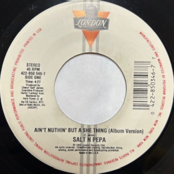 画像1: Salt N Pepa / Ain't Nuthin' But A She Thing - The Recommandable New Jack Swing 7 Inch - (1)