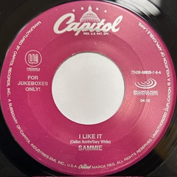 画像1: Sammie / I Like It cw The Bottom - The Recommandable 90's R&B 7 Inch - Base Music (1)